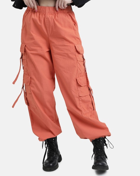 Cargo Trousers & Pants - Orange - men - 11 products | FASHIOLA INDIA