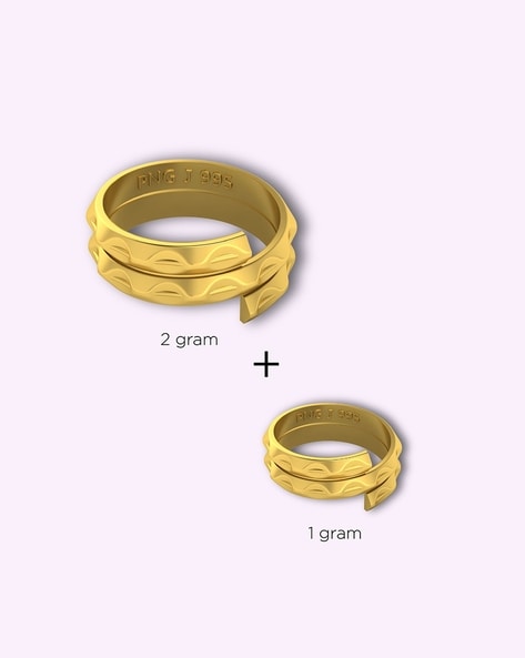 Masculine Sophistication Men's Gold Ring