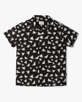 pepe jeans Boys Arthur Printed Regular Fit Shirt-picture-19