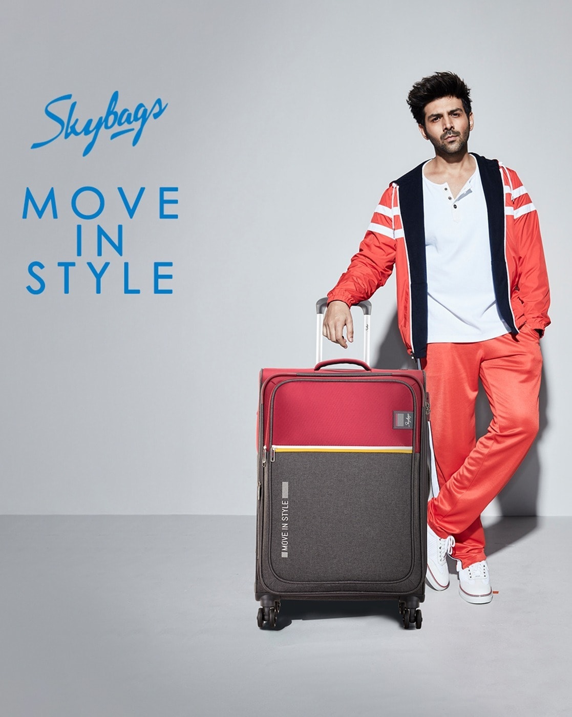 Navy Blue Polycarbonate Skybag Travel Trolley Bag at Rs 4995 in Bengaluru