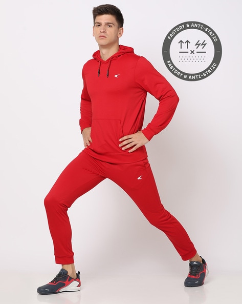 Men's red tracksuits