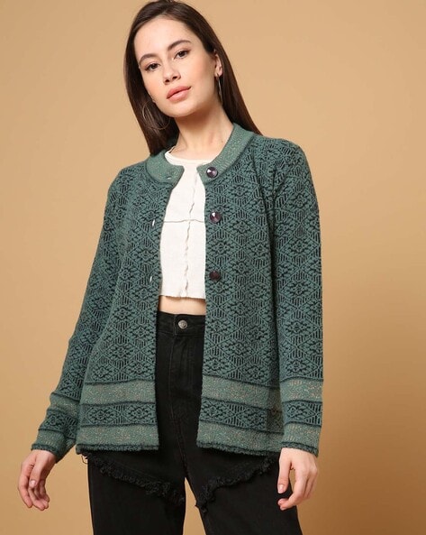 Patterned cardigans womens sale