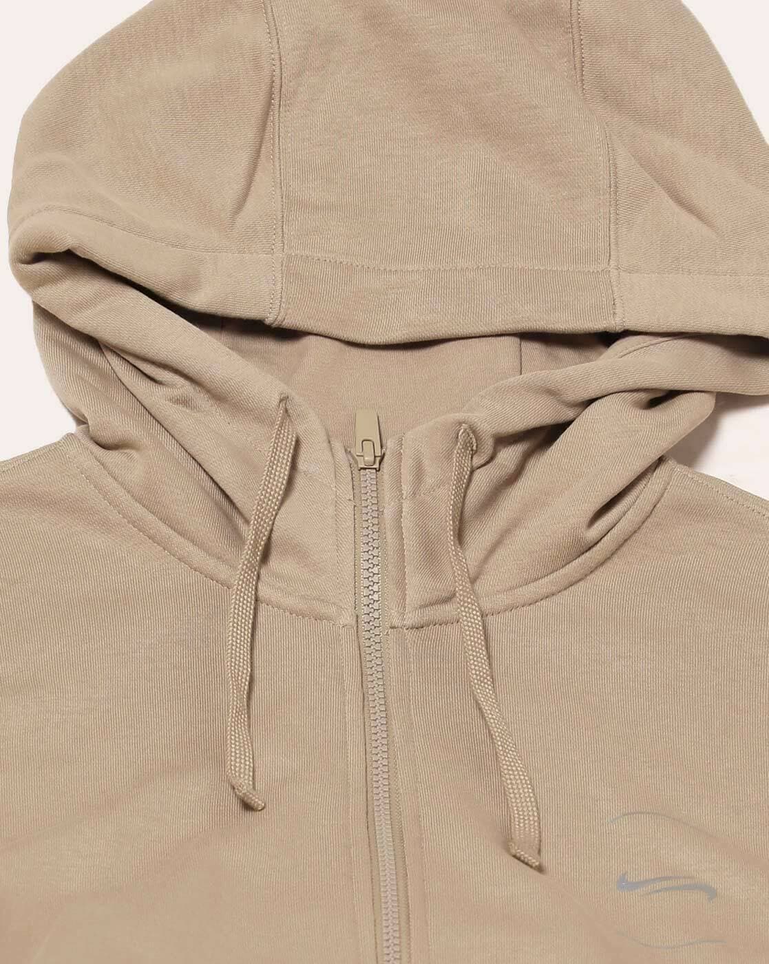 Nike box cheap logo hoodie beige