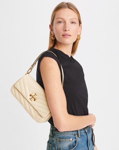 Kira Small Chevron Woven Shoulder Bag