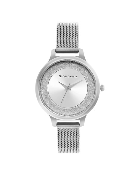 Giordano hot sale silver watch