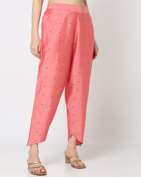 Women Printed Relaxed Fit Pants Price in India