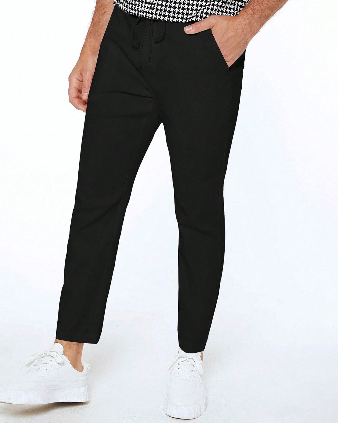 Buy Black Track Pants for Women by Paralians Online