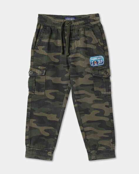 GAS KIDS Boys Camouflage Grey Trouser | Grey | 184692