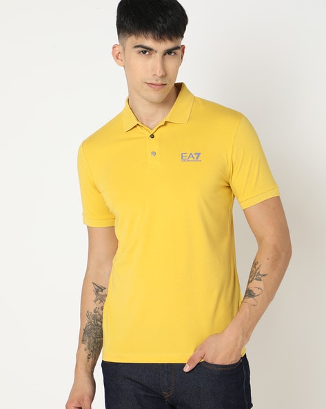 T-Shirt EMPORIO ARMANI Men color Yellow