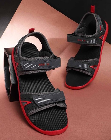 STRIKER Men Red Sandals - Buy STRIKER Men Red Sandals Online at Best Price  - Shop Online for Footwears in India | Flipkart.com