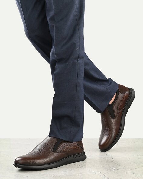 Buy Brown Formal Shoes for Men by LEFORE Online Ajio