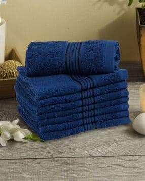 bianca Set of 8 Cotton Face Towels 11" x 11"-picture-48