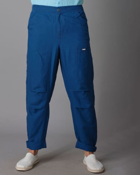 BLUE CARGO PANT (REGULAR FIT) – ROOKIES