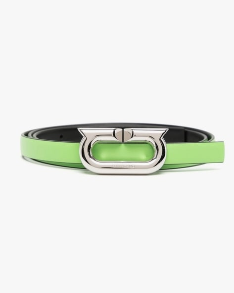 Green ferragamo clearance belt