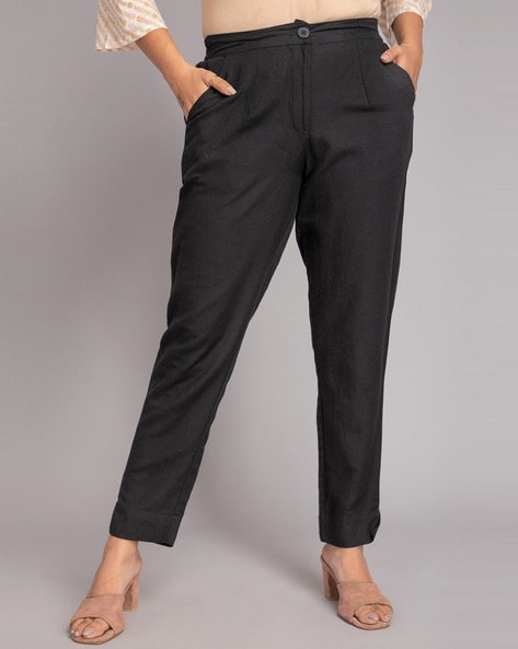 Buy Tan Track Pants for Women by Fyre Rose Online | Ajio.com