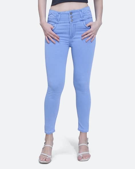 Women High-Rise Slim Fit Jeans