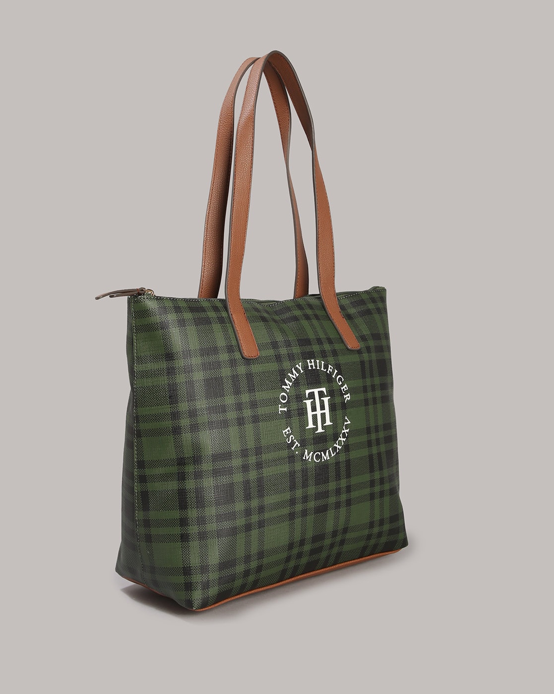 Tommy hilfiger deals plaid bag