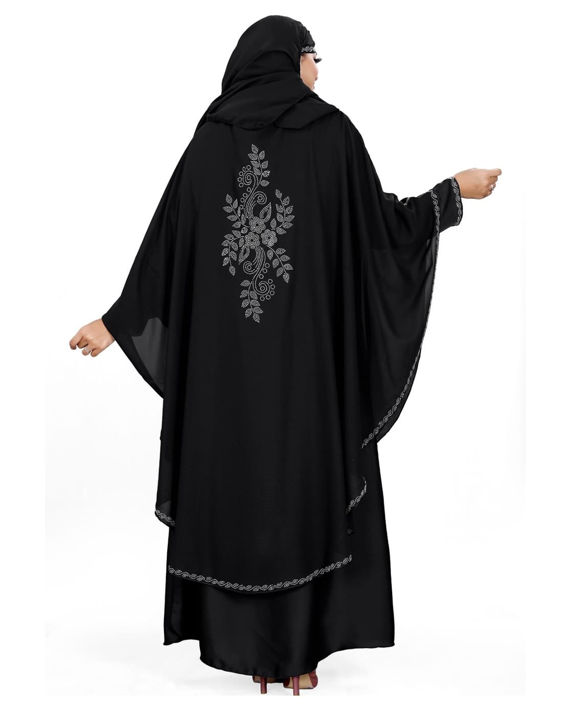 Buy Black Dresses Gowns for Women by BHUMIFAB Online