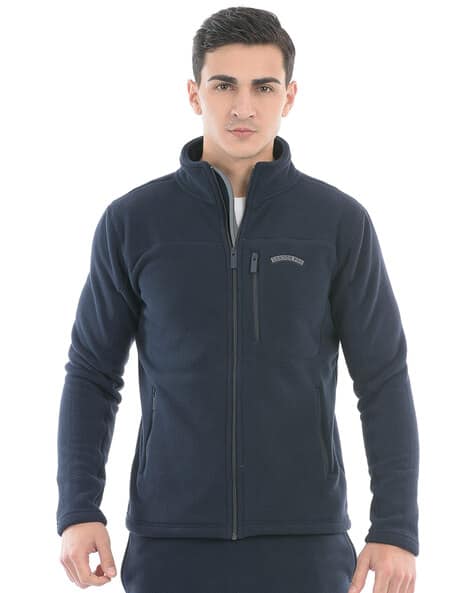 Solid Jacket London Fog Fleece Jacket London Fog Mens Medium Long