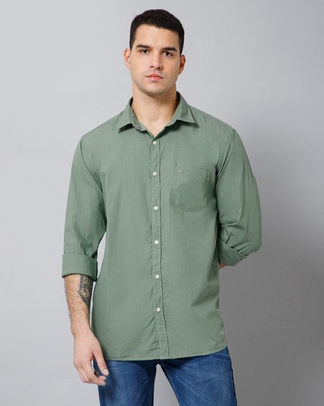 Buy Cantabil Men Black Self Design Casual Full Sleeves Shirt Online at Best  Prices in India - JioMart.