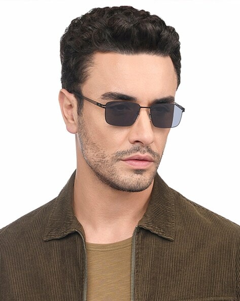 Buy VINCENT CHASE EYEWEAR Polarized and UV Protected Square Full Rim Green  Sunglass (Men and Women) - Small (LA S13159) Online at Best Prices in India  - JioMart.