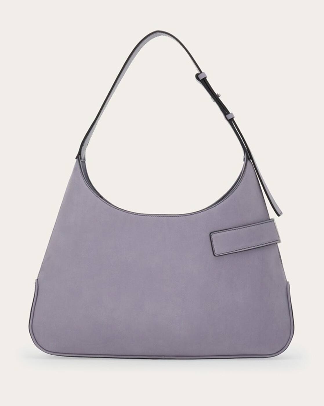Buy FERRAGAMO Large Hobo Shoulder Bag | Lavender Color Women