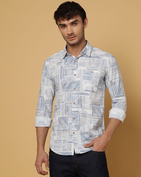 Mufti slim sales fit shirts