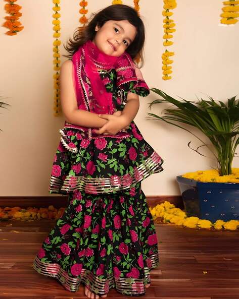 SHOP NOW. Siara Traditional Frock For Baby Girl | Ethnic Wear
