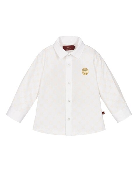 Buy White Shirts for Boys by AIGNER Online Ajio