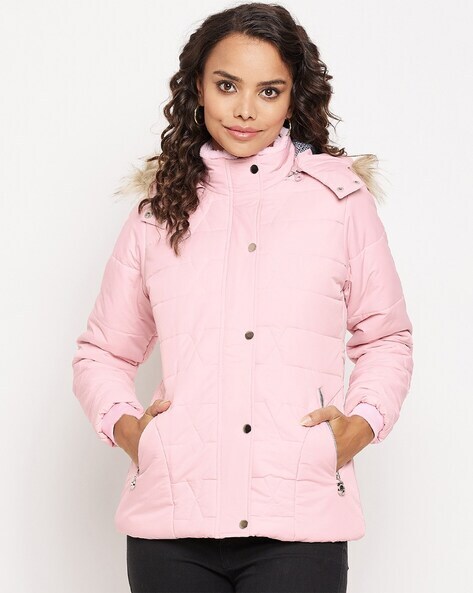 Buy Pink Jackets & Coats for Women by Teamspirit Online