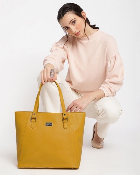 Buy online Beige Solid Tote Bag Combo from Shopping Bags & Totes for Women  by Black Spade for ₹1119 at 55% off | 2024 Limeroad.com