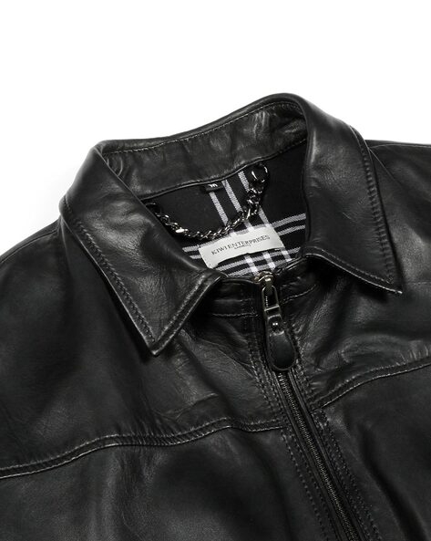 Allsaints caleb hotsell leather jacket