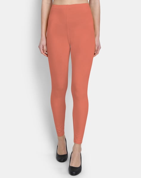 Peach Leggings - Buy Peach Leggings online in India