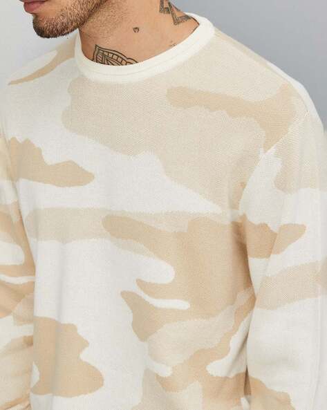 Men's cheap camouflage sweaters