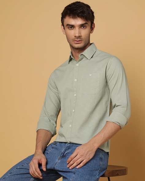 Men Slim Fit Shirt