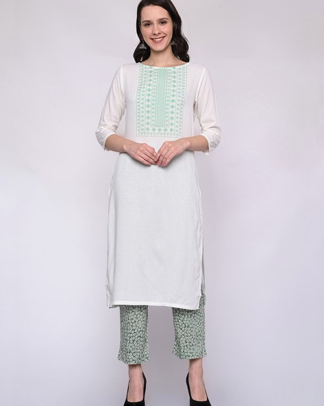 Buy Lavender Kurta Suit Sets for Women by Indie Picks Online