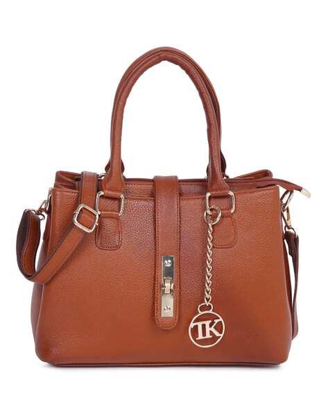 Tan discount handbags leather