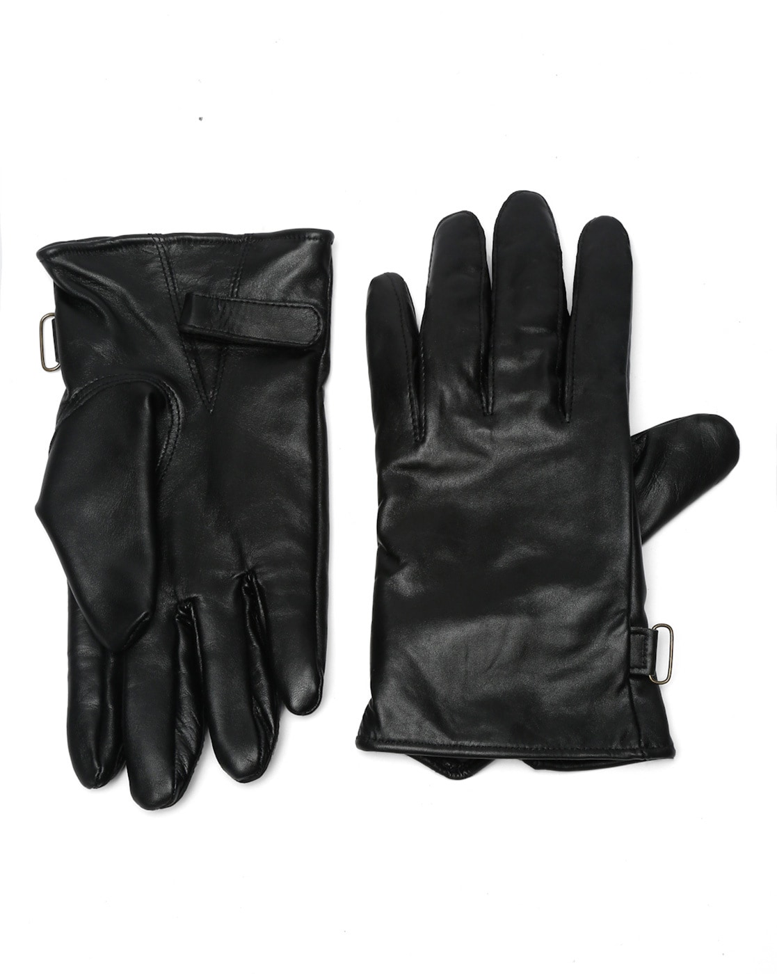 Buy Black Gloves & Masks for Men by TEAKWOOD LEATHERS Online
