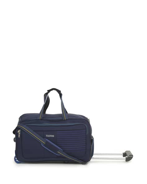 TEAKWOOD LEATHERS Duffle Trolley Bag