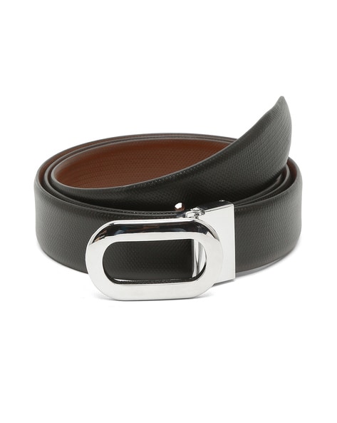 Buy Black Belts for Men by TEAKWOOD LEATHERS Online