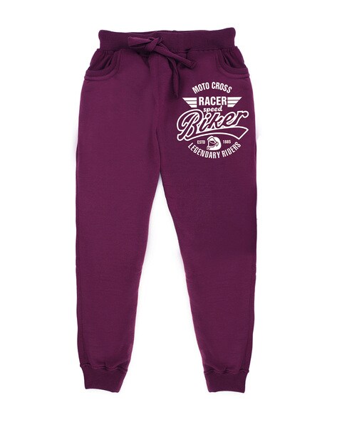 Boys discount purple joggers