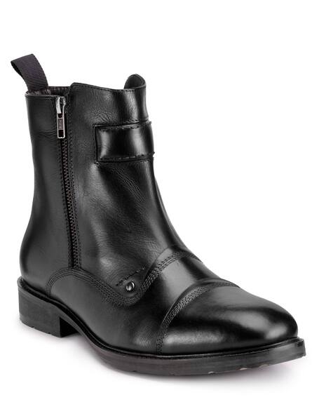 TEAKWOOD LEATHERS Plain-toe Boots