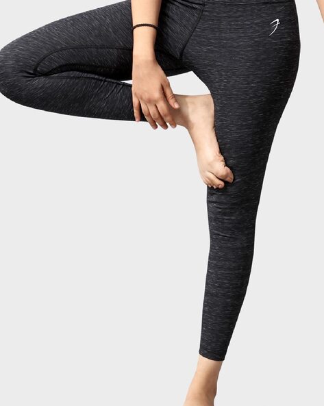 Buy Women Active High Rise Leggings Green Online at Fuaark