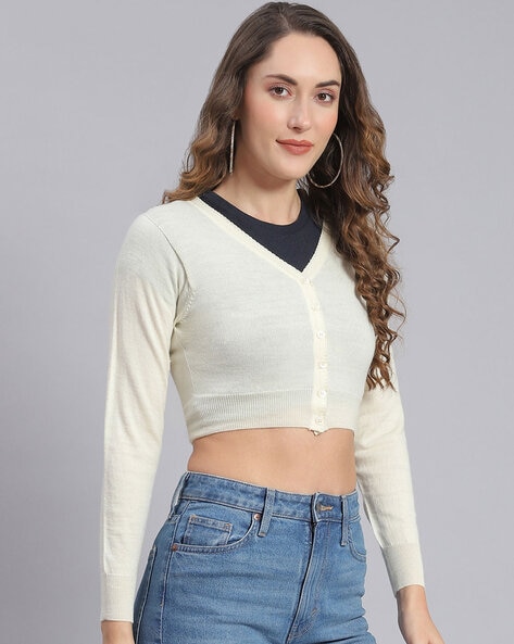 Buy Godfrey Women Ribbed Turtleneck Cardigan at Redfynd