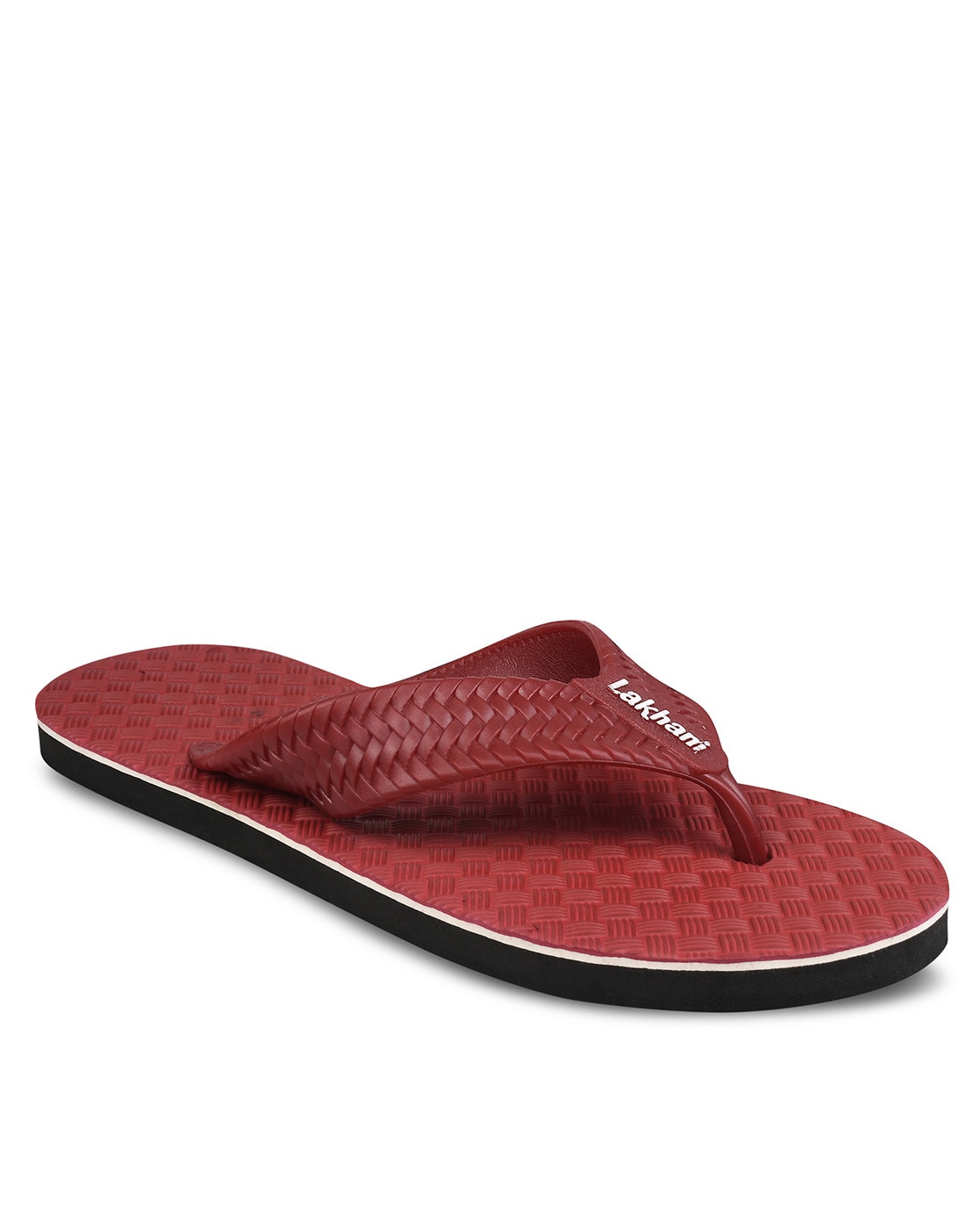 Lakhani Pace Men Casual Soft Sandal Black/red Karan.01 (9) : Amazon.in:  Fashion