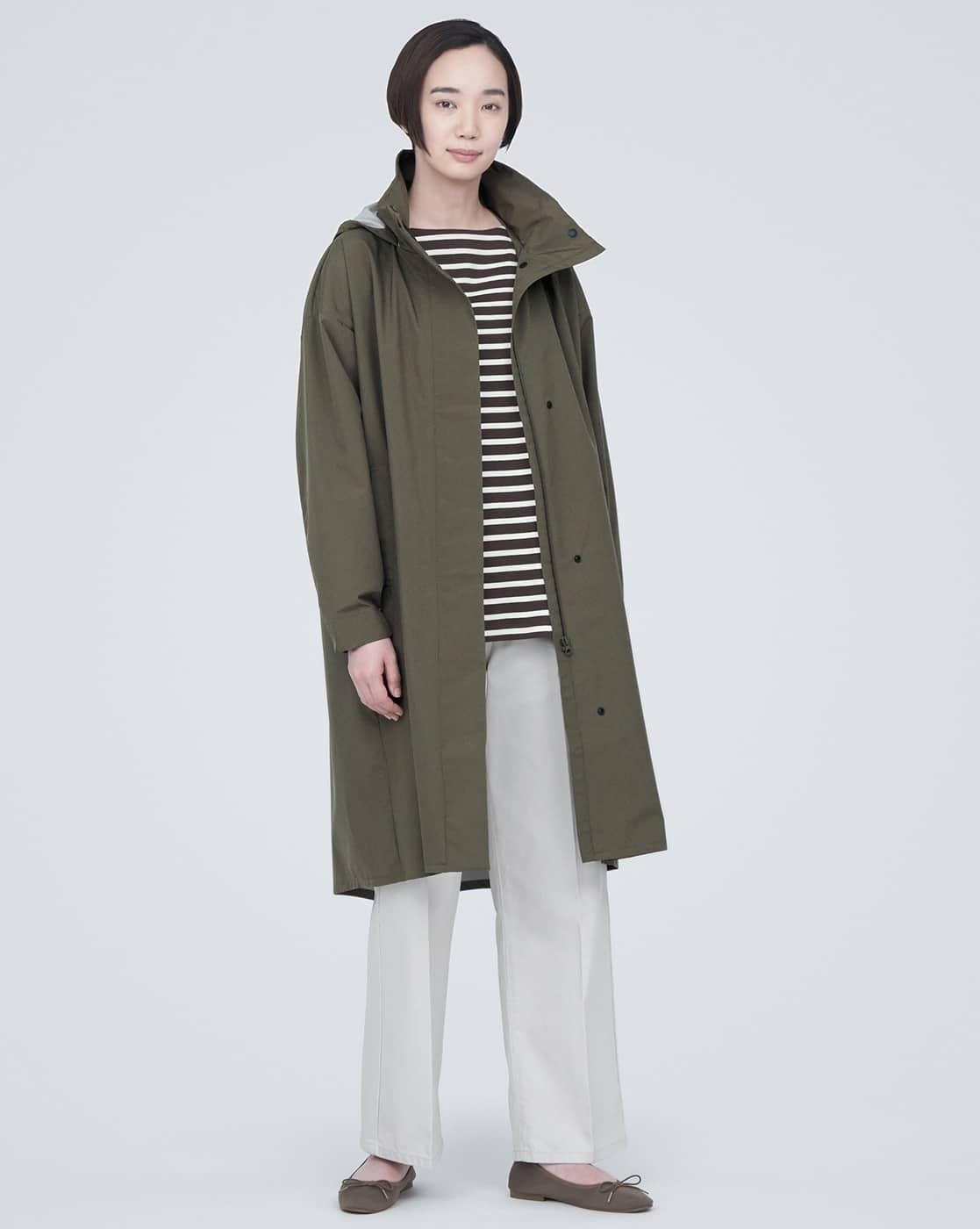 ROGGYKEI ロギーケイ　ロングコート ROGGYKEI／ロギーケイ　KOSODE　COAT／BLACK x　GRAY　size M | Routes*Roots powered by  BASE