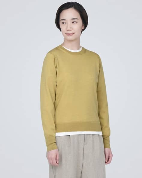 Buy Green Sweaters Cardigans for Women by MUJI Online