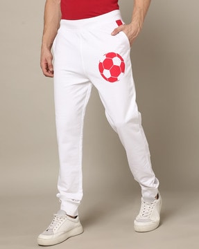 Mens football joggers top