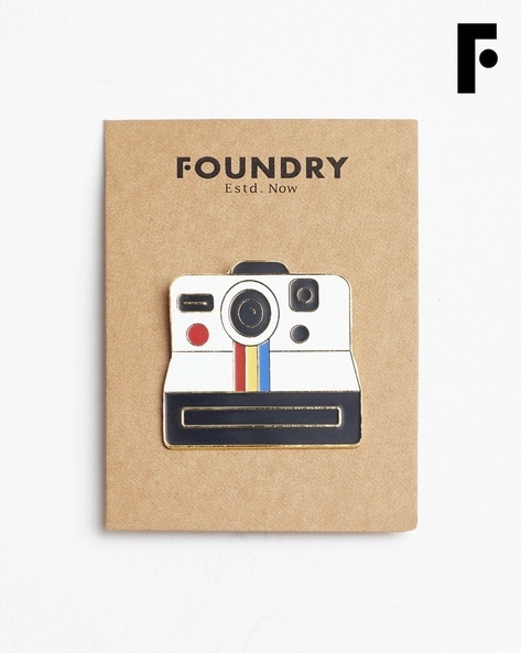 FOUNDRY Camera Design Brooch