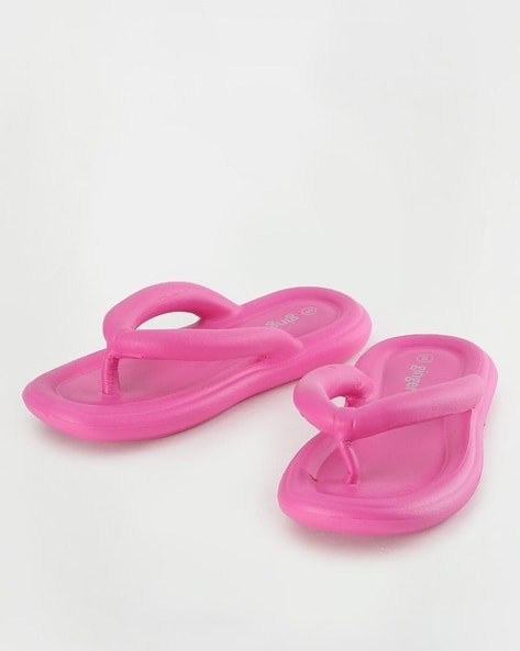 Pink 2025 thong slippers